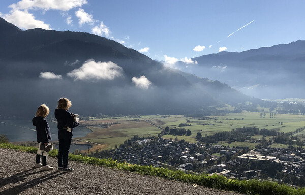 Mountains are quite nice to look down from