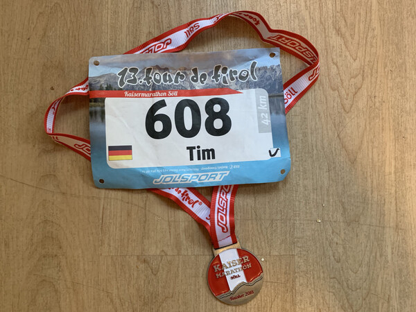 The memorabilia of this year’s Kaisermarathon