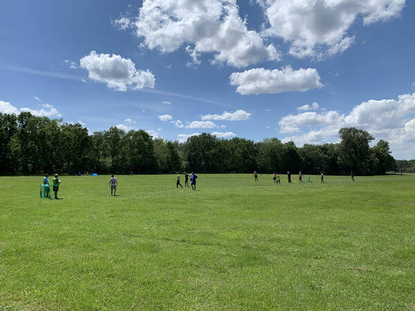 A far superior alternative to consuming crap is playing soccer with friends in a park