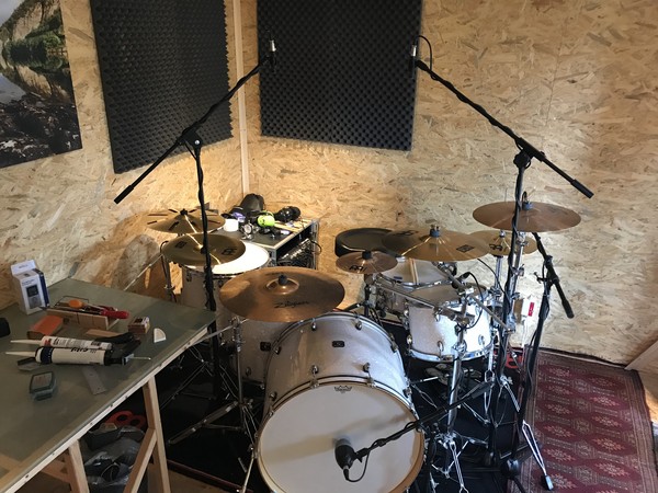 The drum set
