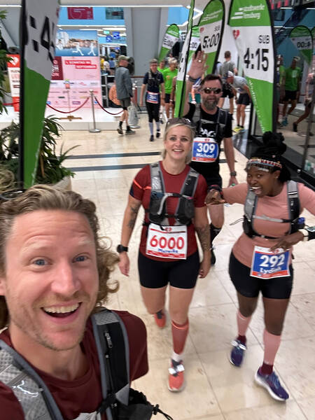I became part of the PacerTeam, pacing a marathon race in Flensburg