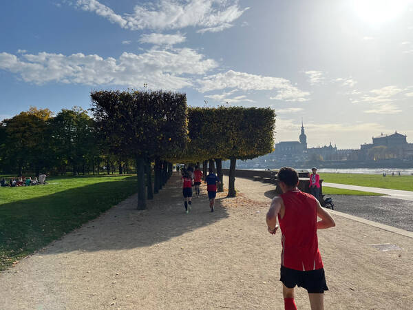 But Dresden also offers relaxed stretches along the Elbe river