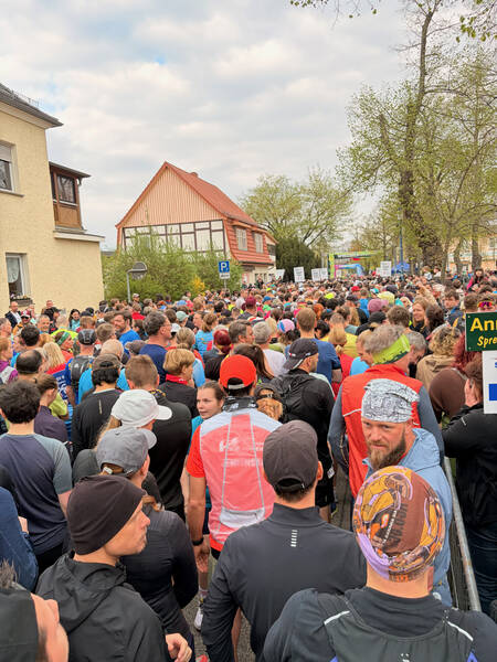 Spreewald Marathon was a lot bigger than I anticipated