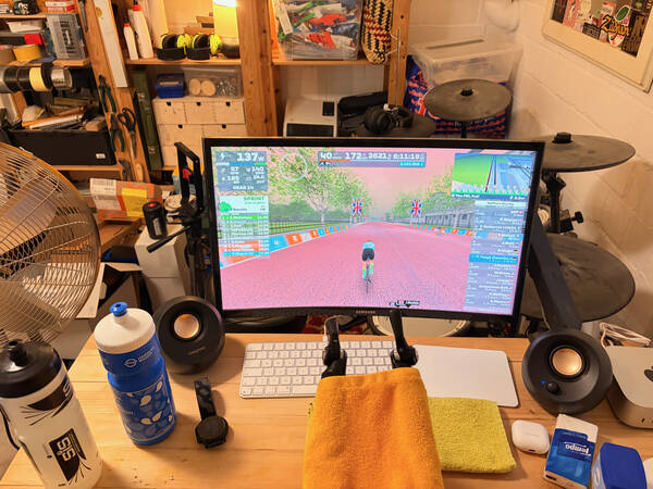 The longest ever Zwift ride is a good choice for a cold December day
