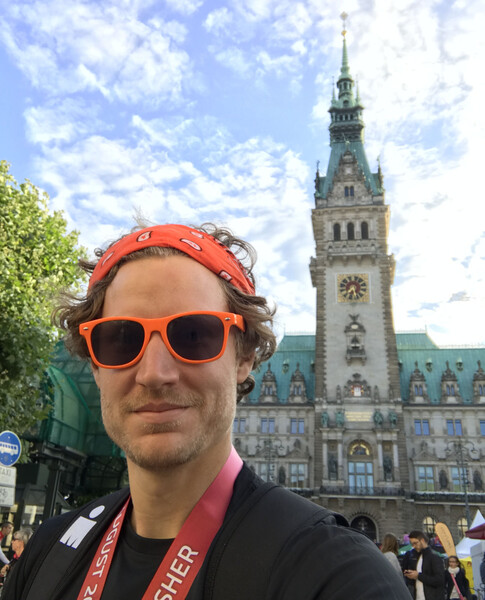 A Rathaus selfie