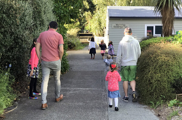 It’s especially nice to the see the kids reconnect with their friends after two years of being on opposite sides of the globe