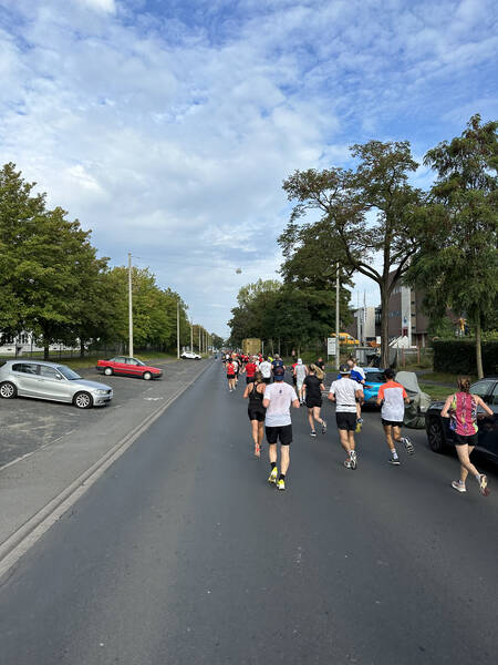 The wide Kassel streets and super easy navigation of the route makes for comfortable running