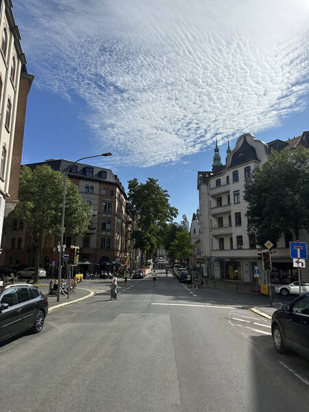 This part of town seemed like the posh area of Kassel