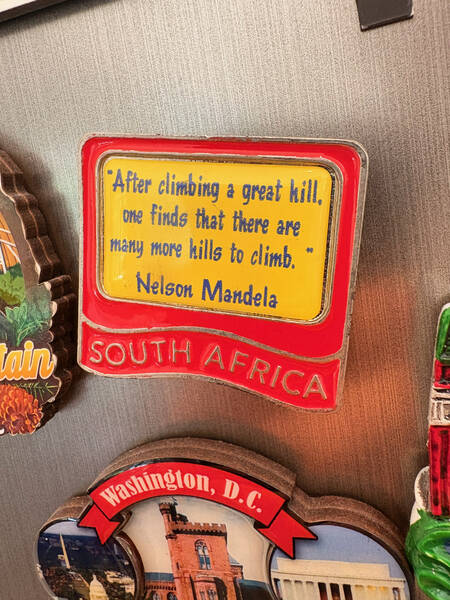 Mandela knew that once a task is completed, the next one is right around the corner