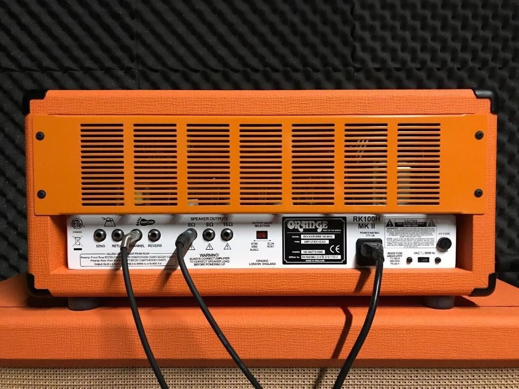 Goodbye, Awesome Orange Rockerverb Amp!