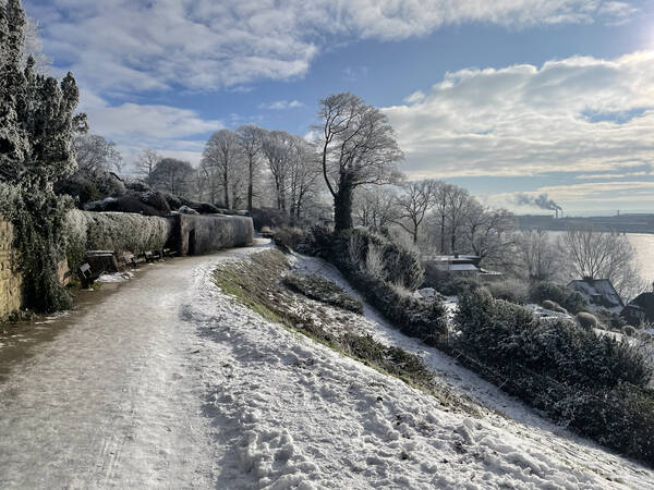 Quite the contrast to the icy environment a few months back