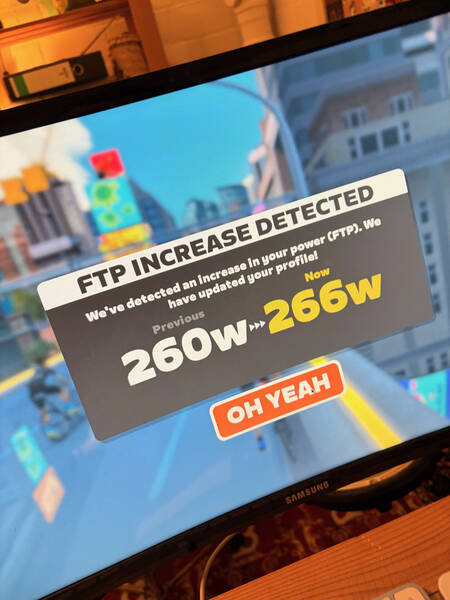 A newly detected FTP increase is the best thing ever!