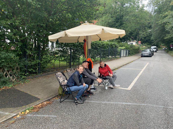 The new shift has started, more friendly faces on our one street crossing, helping to prevent crashes