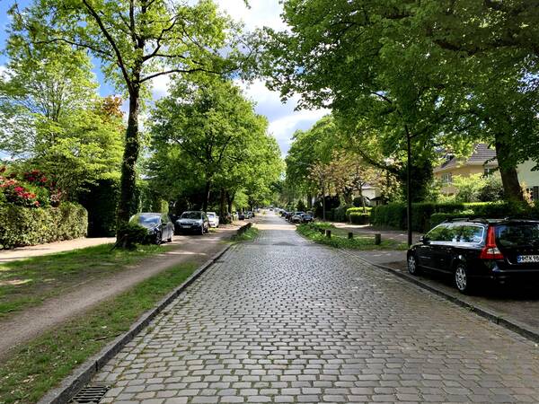 Cobblestone streets