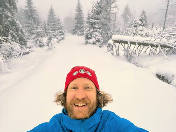 Snowy January Harz mountains lifted my spirits after all