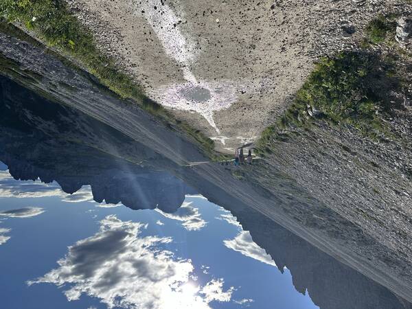 Around the base of the Tre Cime first, with high expectations