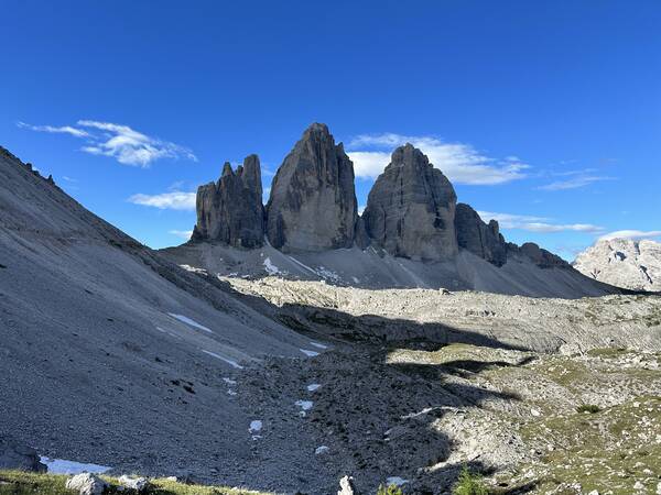 The three peaks in all their glory