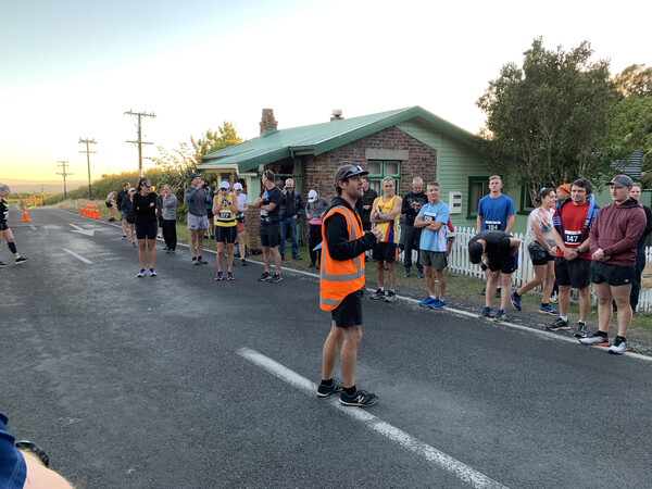 The freezing race briefing