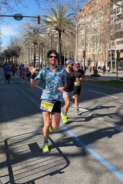 The flat Barcelona streets do help