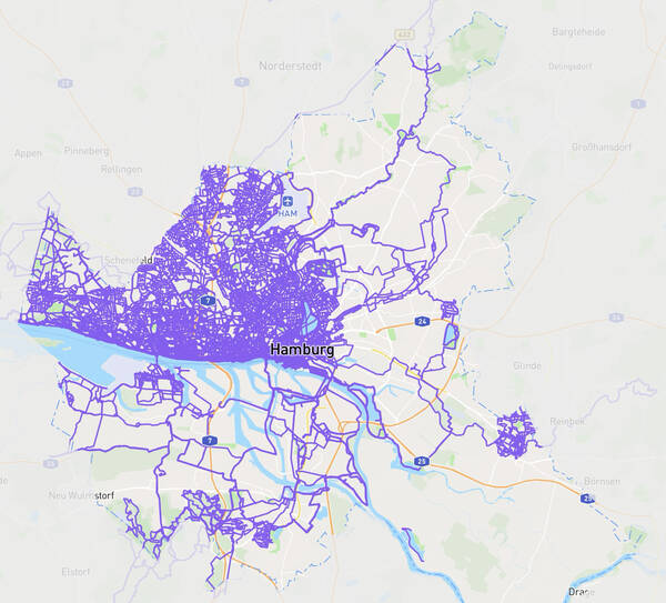 And the static December 31st version&mdash;the little Lohbr&uuml;gge clump was during a weekend getaway I used for lots of running and sleeping to recharge