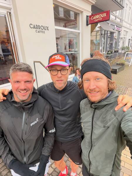 Lots of buddy runs to Carroux Caffee in Blankenese, hopefully many more to come