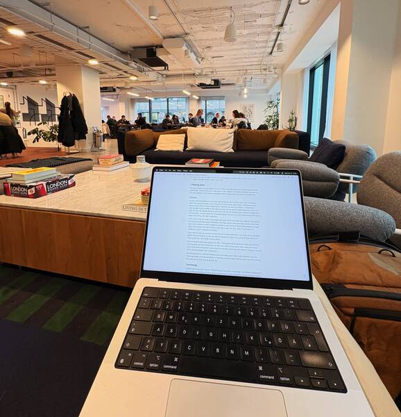 Some undisturbed time in several different co-working offices in London did the trick