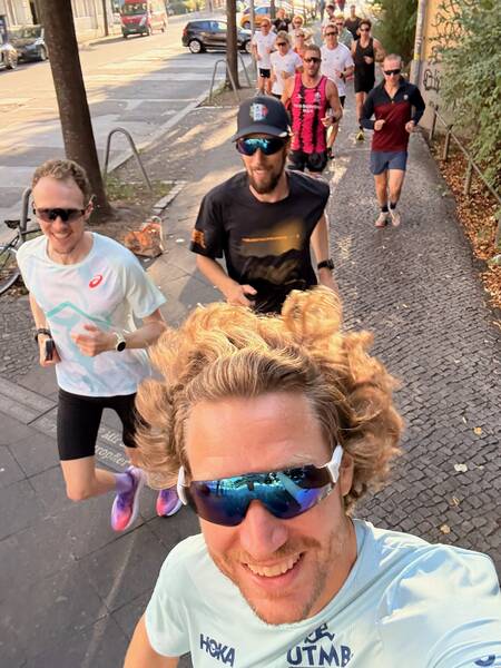 September: Got invited to an influencer event in Berlin and was asked to plan and lead a a short shake out run for everyone, not knowing the group would also include Richard Ringer. He is among the Top 3 German marathon runners currently. Super cool to do this and get to know him a little.