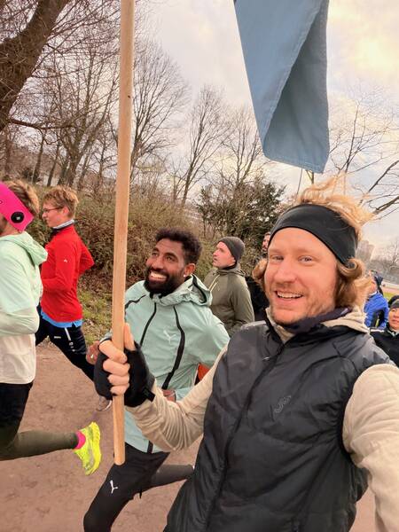My friends at Runner&rsquo;s World asked me to do some pacing at their winter community run series, which I obviously jumped to do, not only because this way I got to meet another example of German marathon royalty, current national record holder Amanal Petros, who was also super nice to talk to while running around our Alster in Hamburg