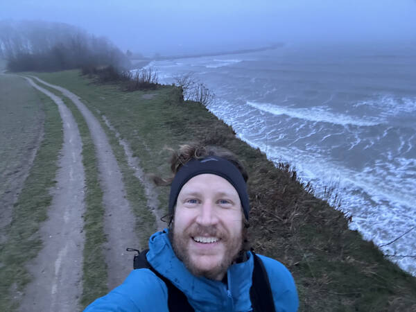 A long run along the Baltic coast, morning darkness, cold, windy, rainy, it all requires perseverance and builds mental and physical strength