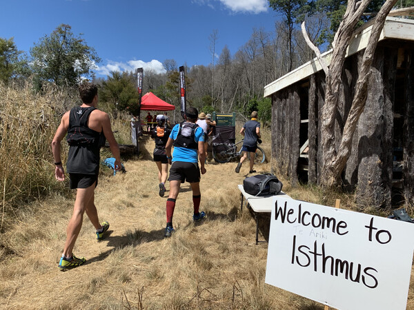 Final moments before a 50k trail run with 1,800 meters of vertical gain.