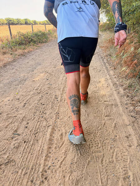 Spotted the guy with the calf tattoo honoring this race, it really seems to be a special event