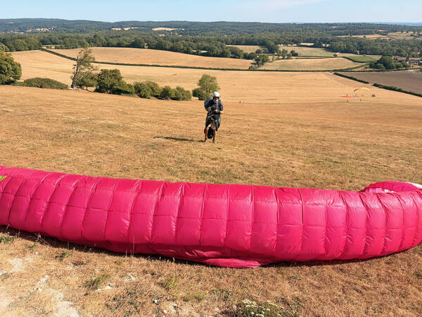 Shortly after me escaping the chute