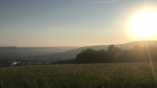 Eisenach outskirts from the top – one of the very few wide views