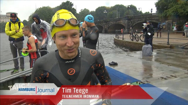 Got to appear in a small regional segment about the first ever IRONMAN Hamburg