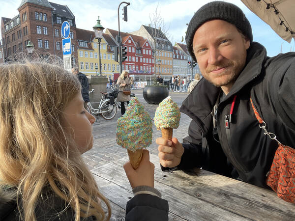 Great bonus: getting to enjoy Denmark’s superior soft serve ice-cream