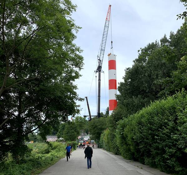 On the course I realized we’re getting a new lighthouse – cool!