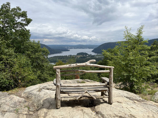 View from Bear Mountain on the Appalachian Trail
