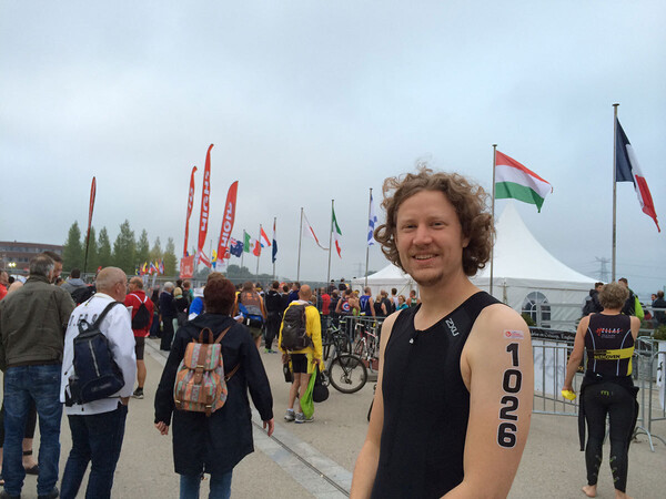 Also, I got some nice tattoos with my racing number