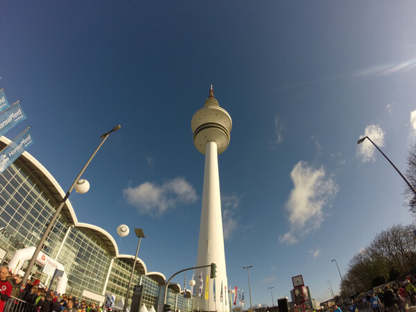 Heinrich Hertz tower, a famous Hamburg landmark and our tallest building at 279 meters