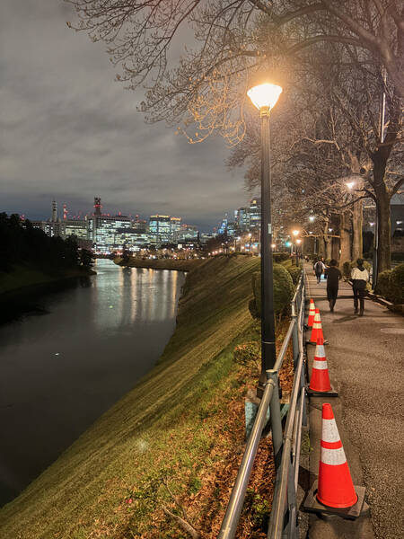 My first run in Japan was of course right after reaching my hotel