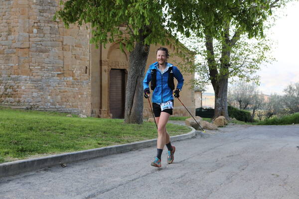Right when a short uphill is done