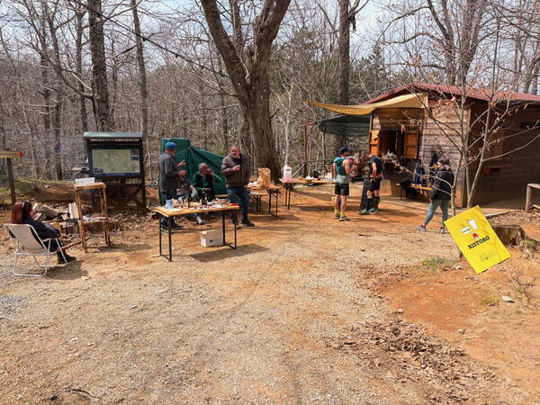 Aid station #6 after 75 kilometers / 46 miles