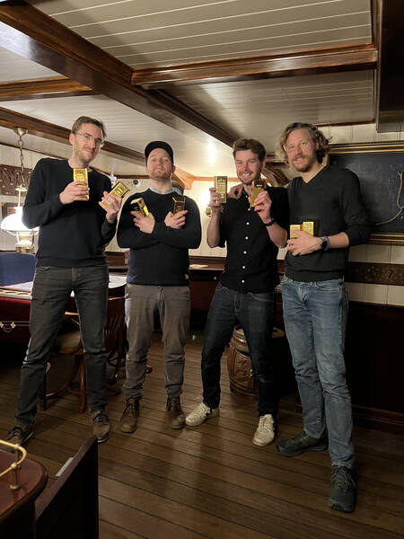 Annual tradition with some friends: Trying to beat the records at Hamburg’s different Escape Games – it was a close call this time, but at least we successfully struck some gold