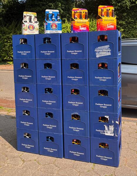 Paulaner even delivered it all to my doorstep, awesome people working at a company with awesome policies