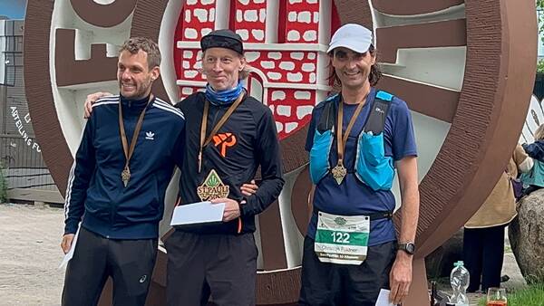 And the top three males of the 50k