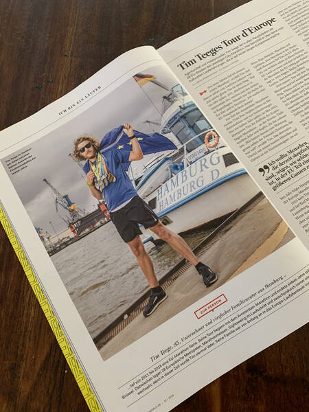 Thumbnail picture for 'Yours Truly in Runner’s World Magazine'