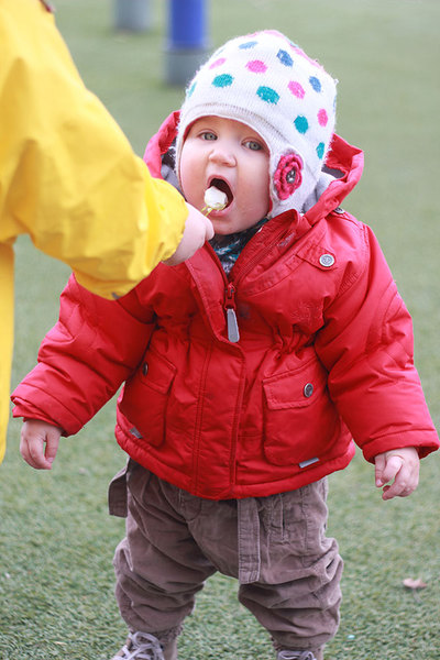 If your big sister shares her ice-cream with you, you don’t ask questions, you comply