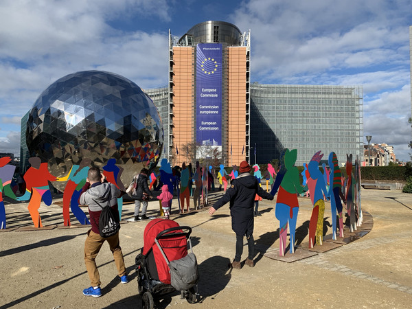 Brussels sightseeing: Europe, celebrating diversity