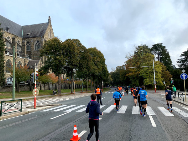 A gothic church and the entrance to a forrest, medieval flair