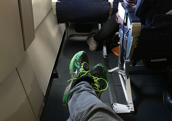 Leg space: lucky me!